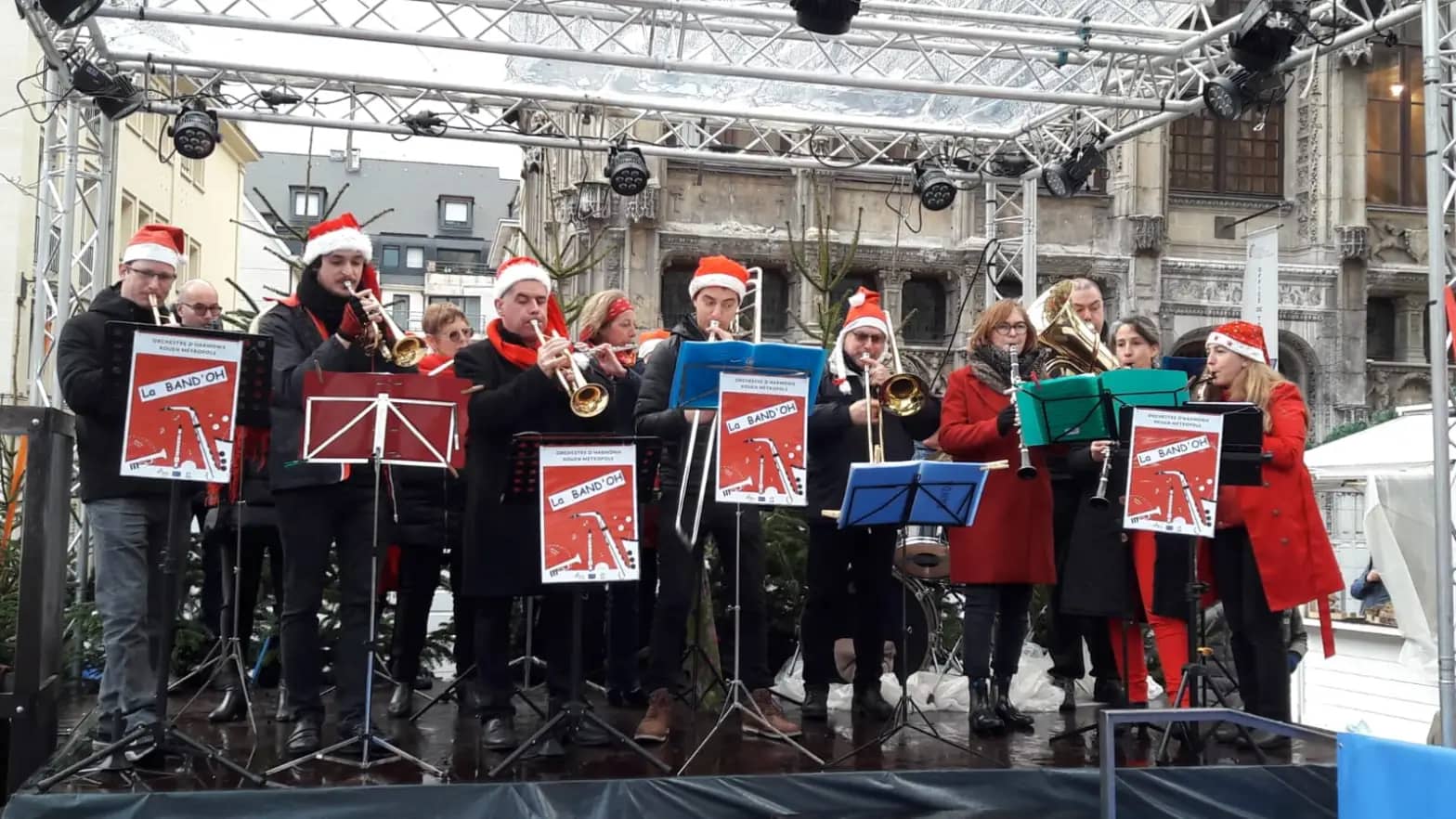 Ouverture du marché de Noël